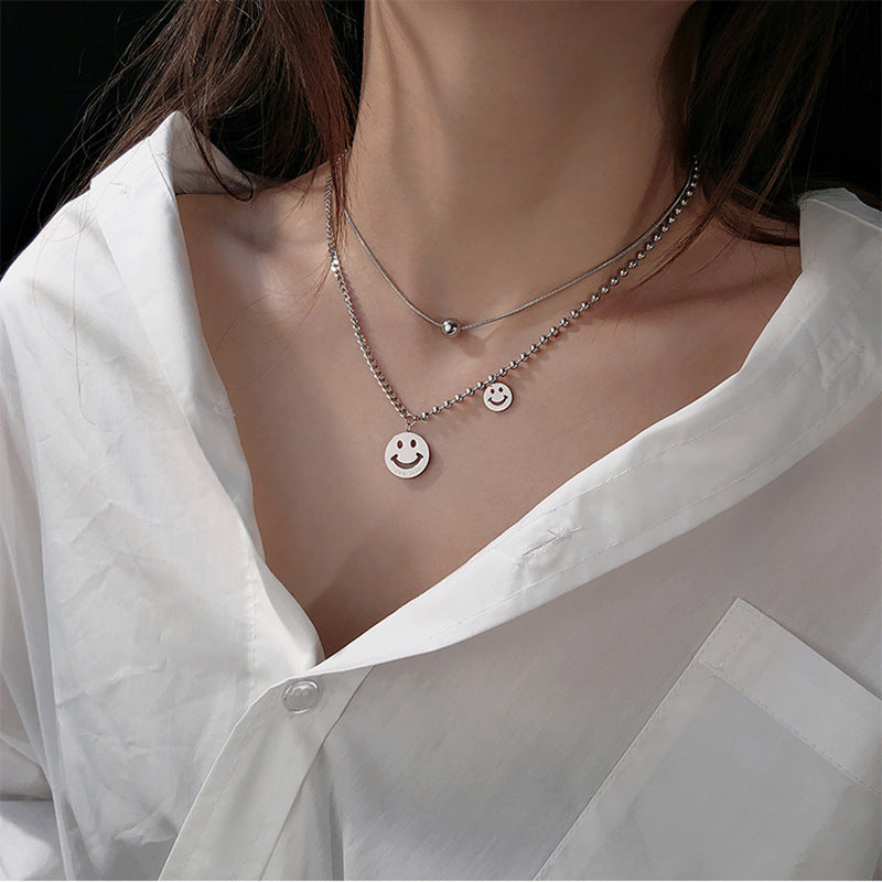 Playful Smiley Necklace