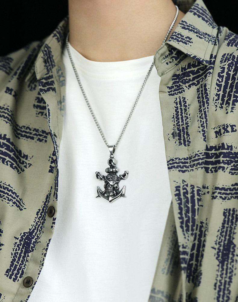 Pirate Skull Necklace