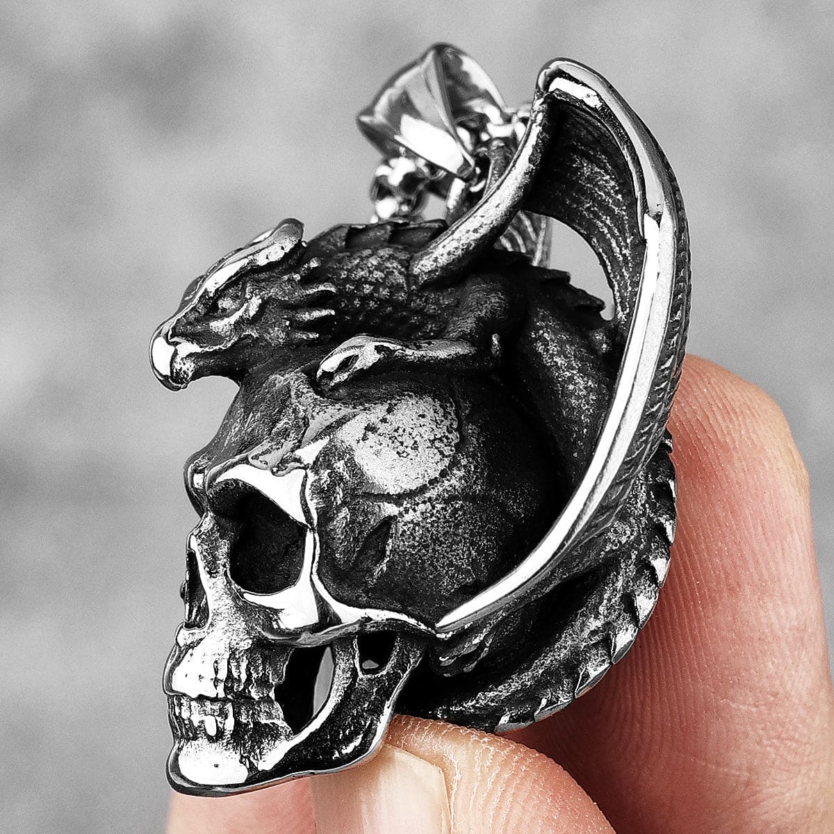 Dragon Skull Necklace