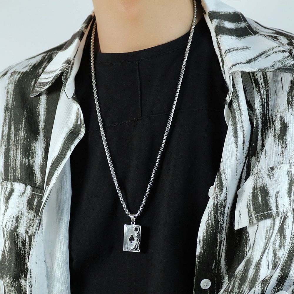 Ace Art Necklace