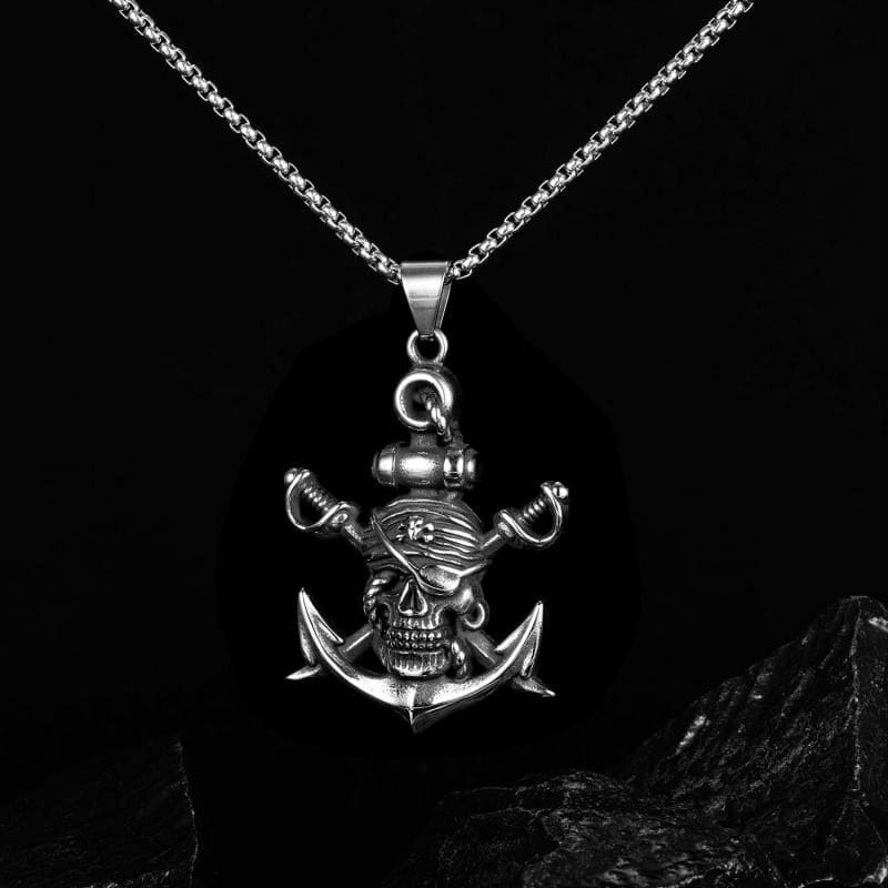 Pirate Skull Necklace