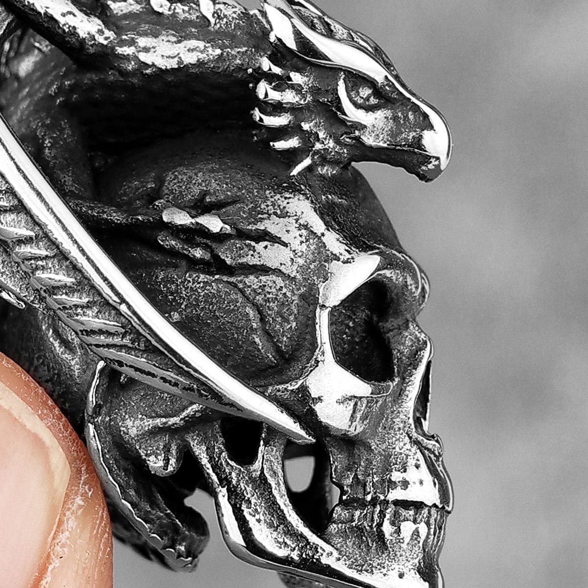 Dragon Skull Necklace