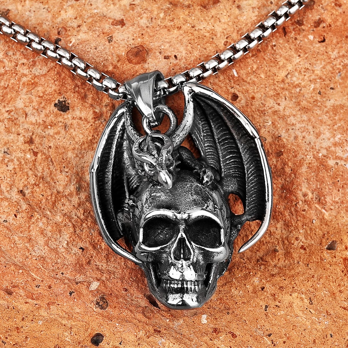 Dragon Skull Necklace