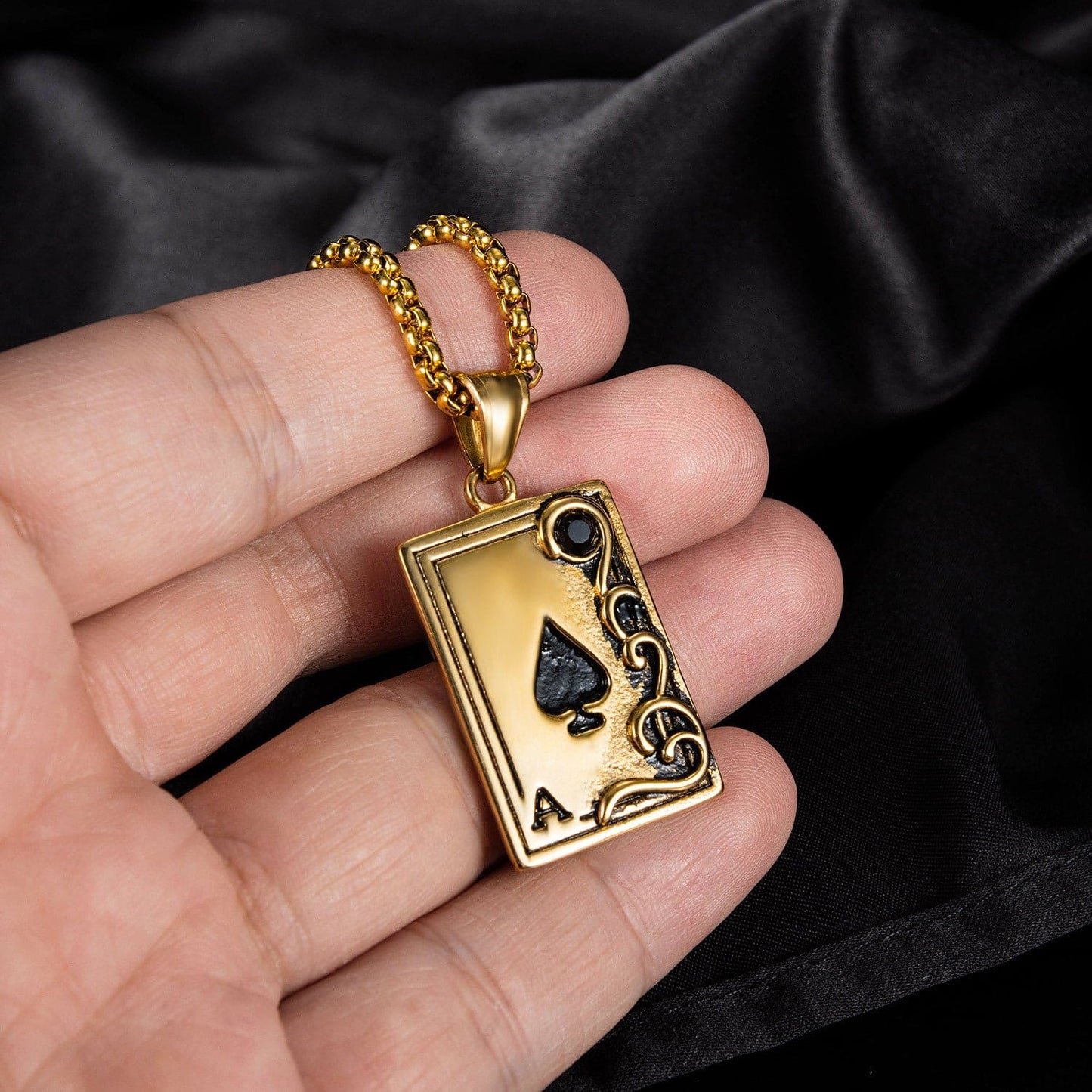 Ace Art Necklace