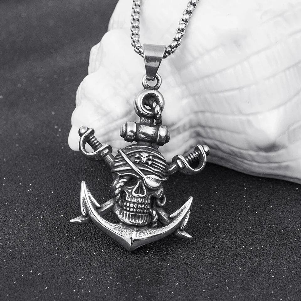 Pirate Skull Necklace