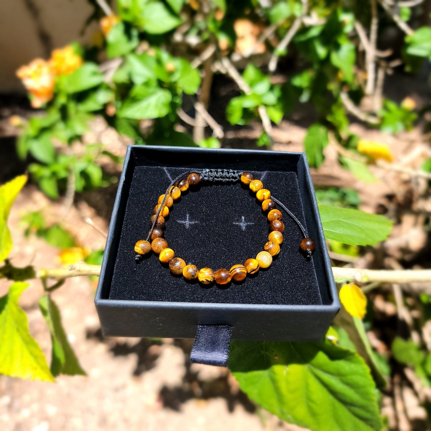 Tiger Eye Gemstone Bracelet - 6mm