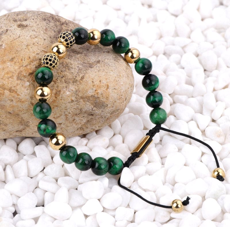 Lustrous Gemstone Bracelet