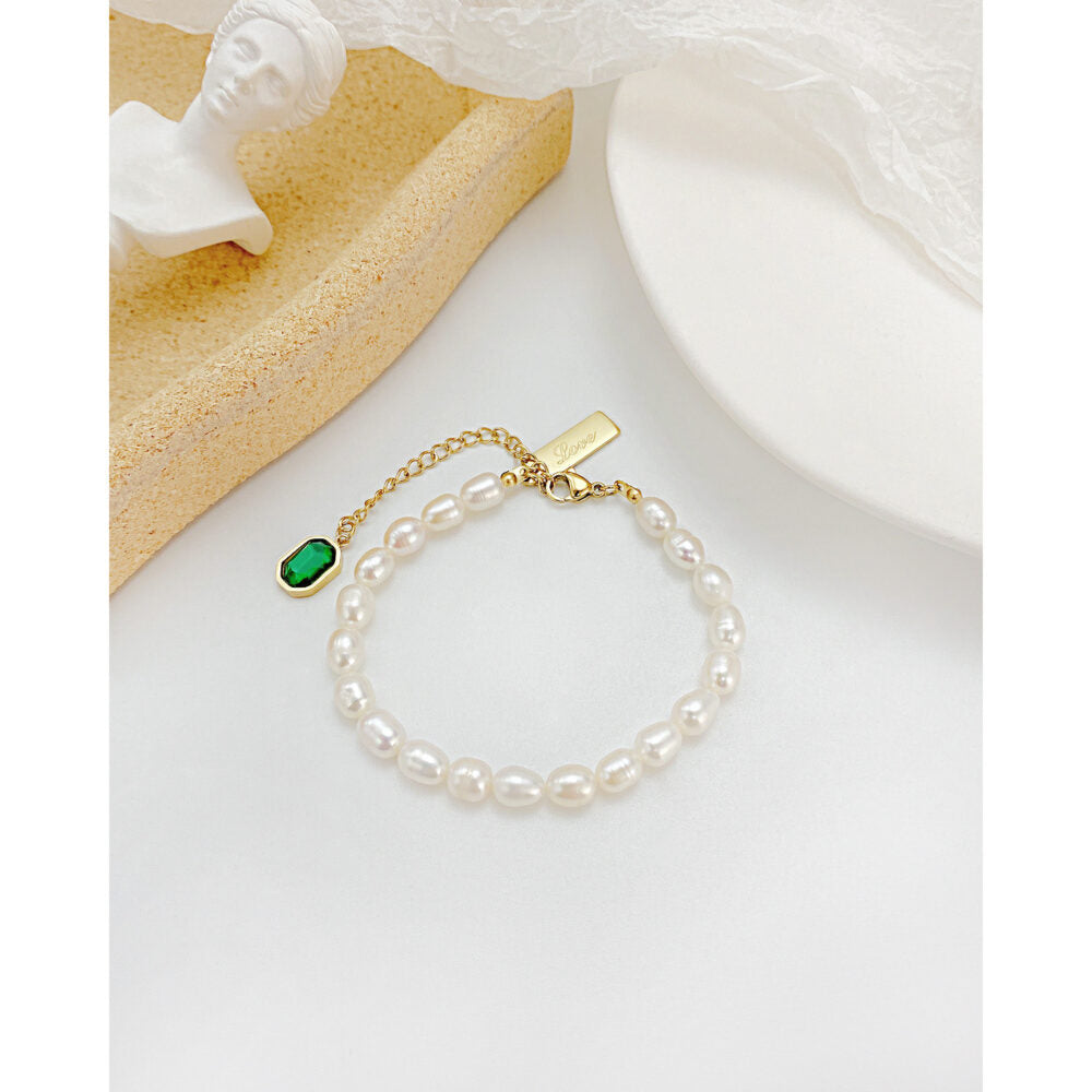 Pearl Gem Bracelet