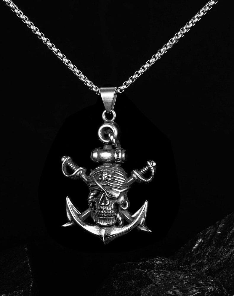 Pirate Skull Necklace