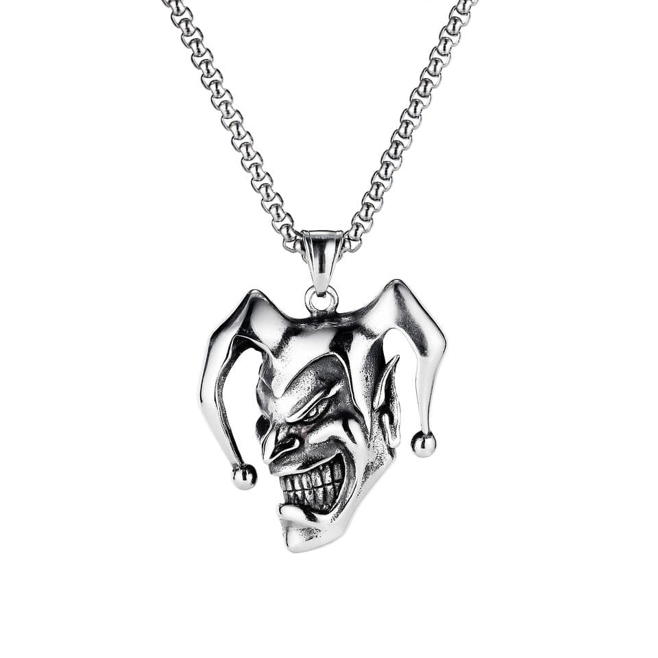 Joker Clown Necklace