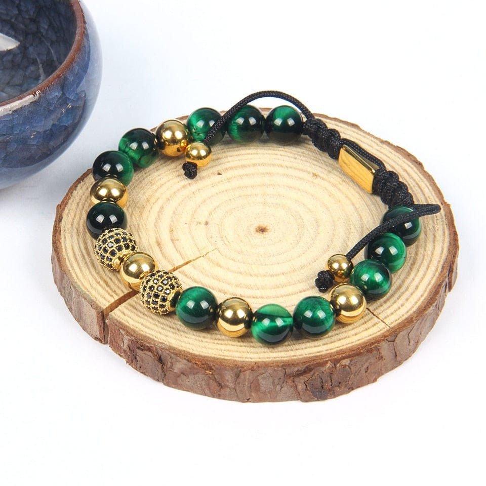 Lustrous Gemstone Bracelet