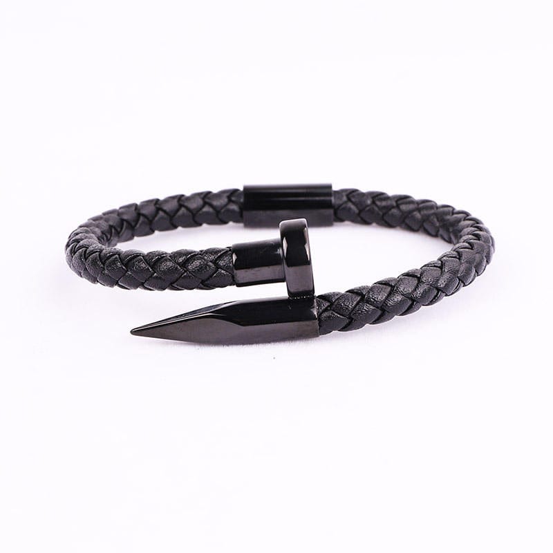 Spear Leather Bracelet