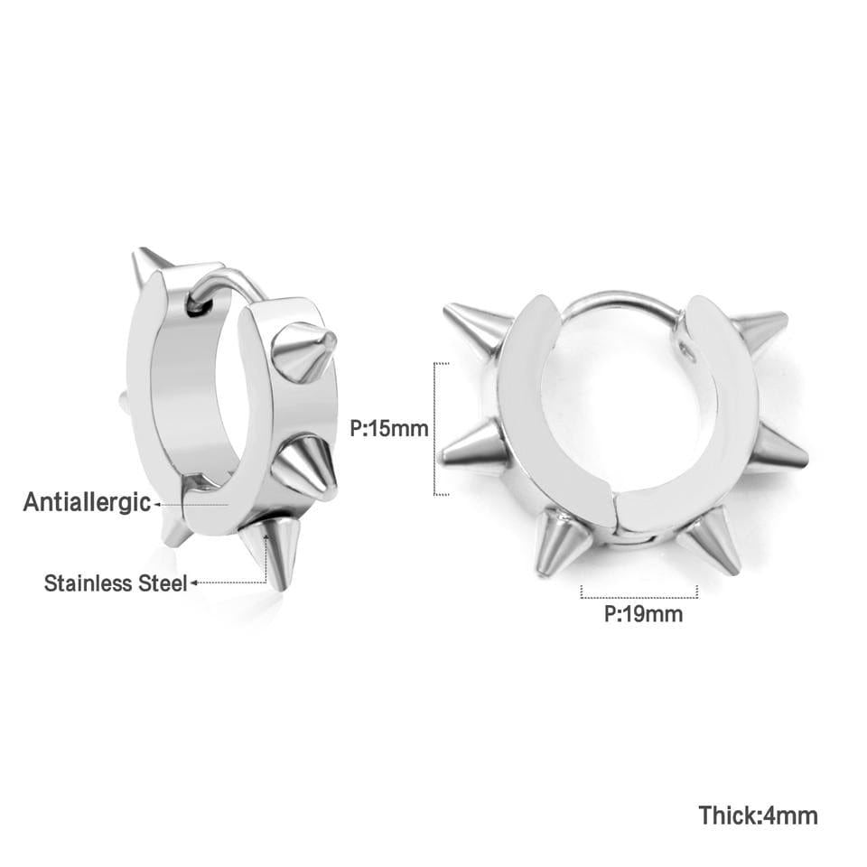 Hinged Spikey Earring