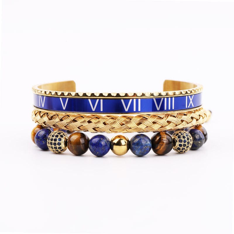 Roman Gem Bracelet Set