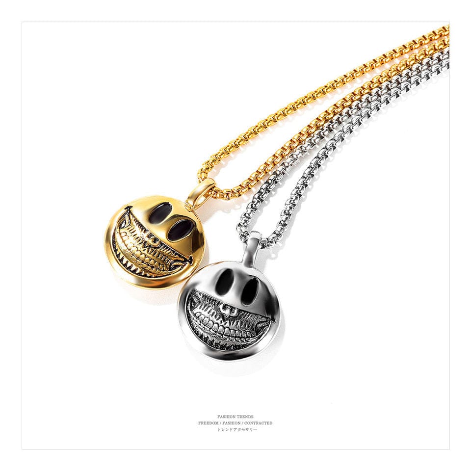 Grin Emoji Necklace