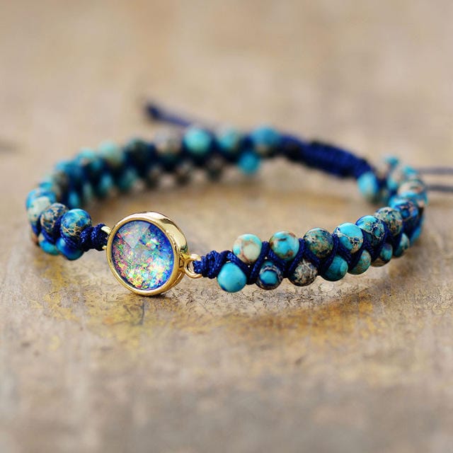 Macramé Gemstone Bracelet