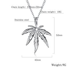 Marijuana Necklace