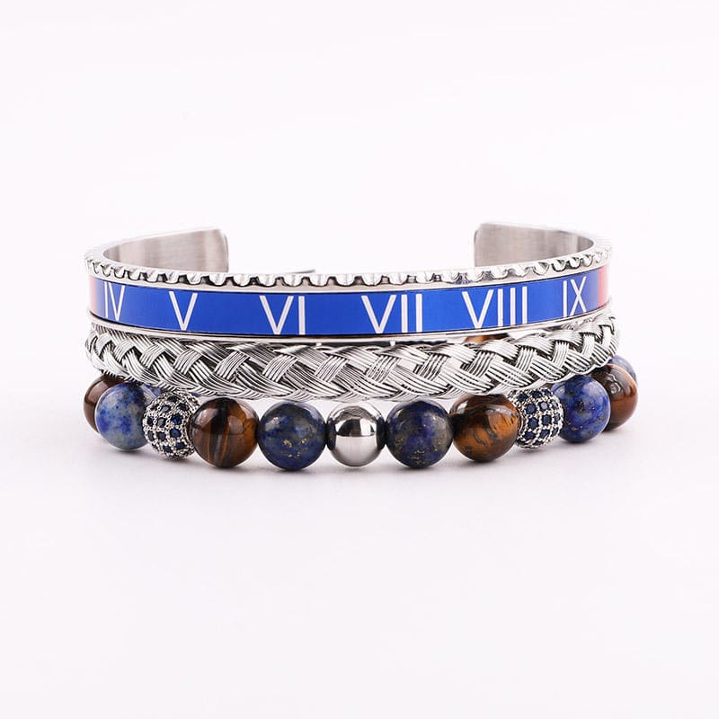 Roman Gem Bracelet Set