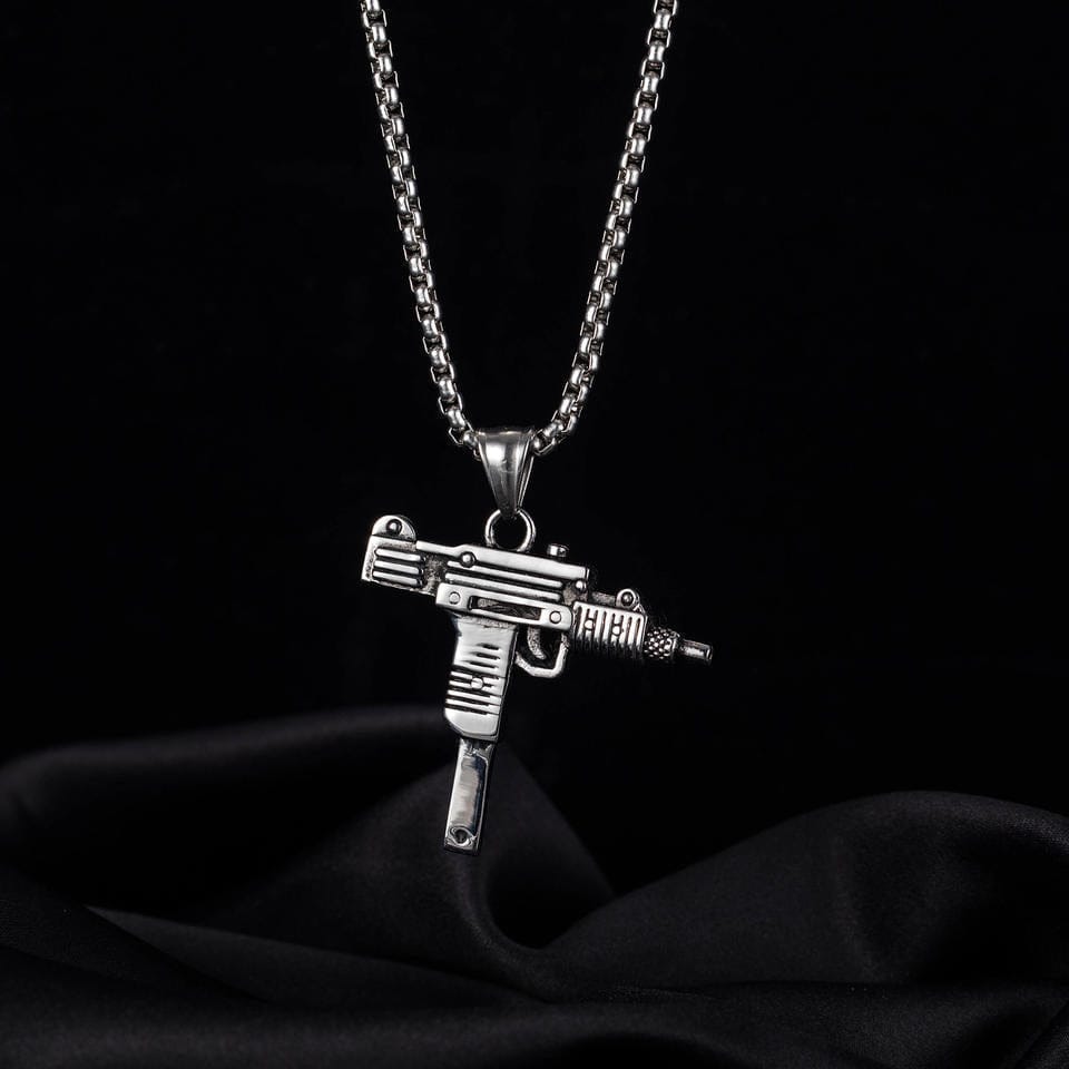 Mini Uzi Necklace