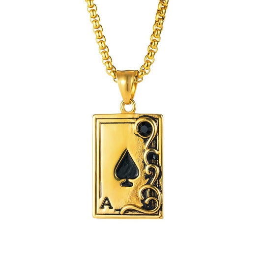 Ace Art Necklace