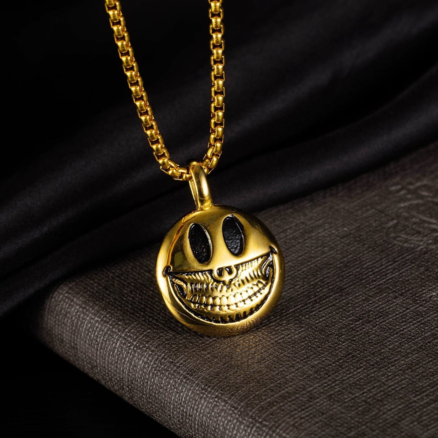 Grin Emoji Necklace