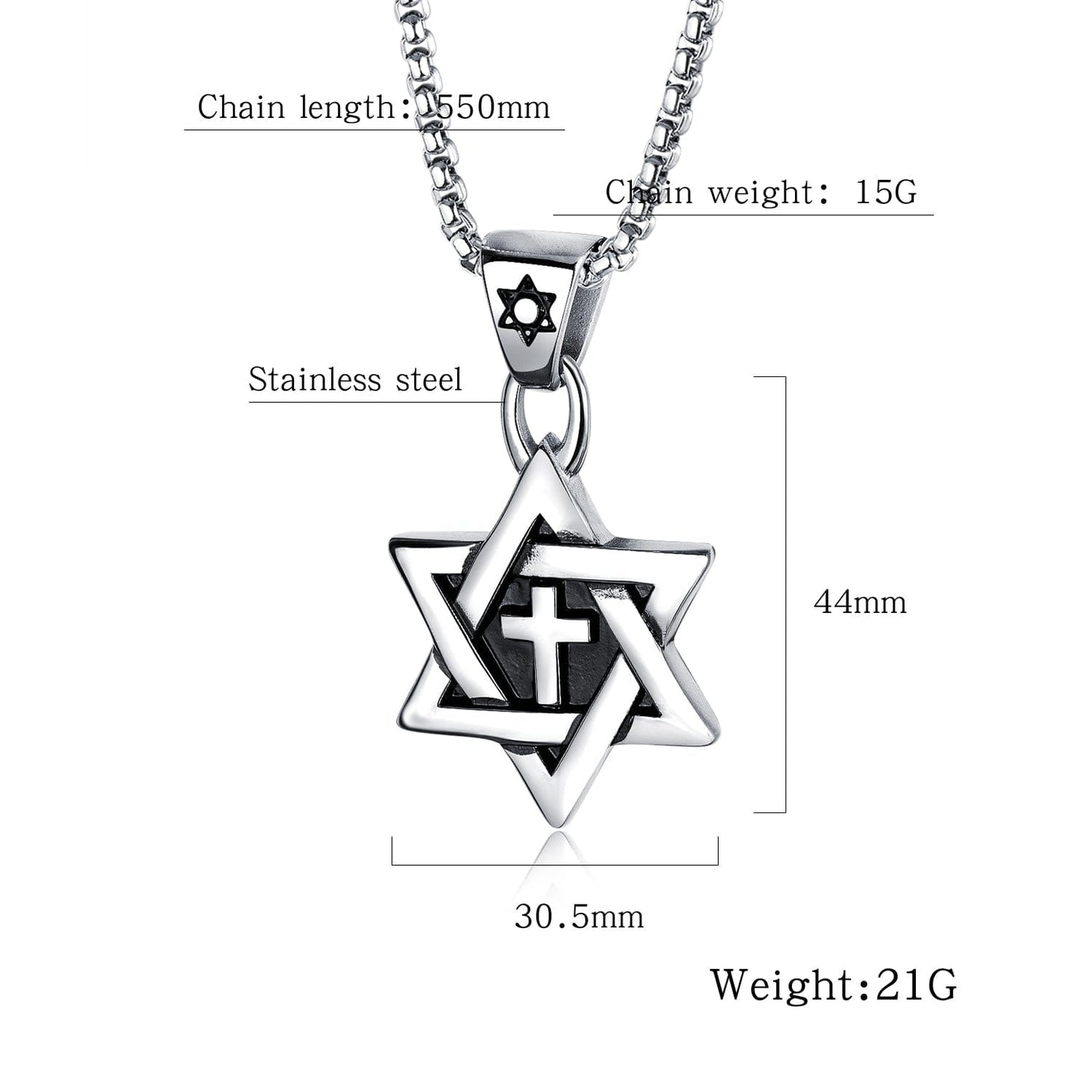 Star of David Necklace