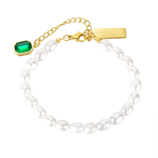 Pearl Gem Bracelet