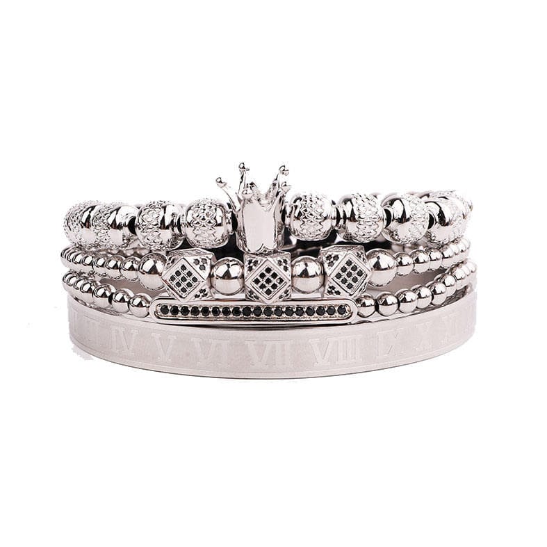 Royal Crown Bracelet Set