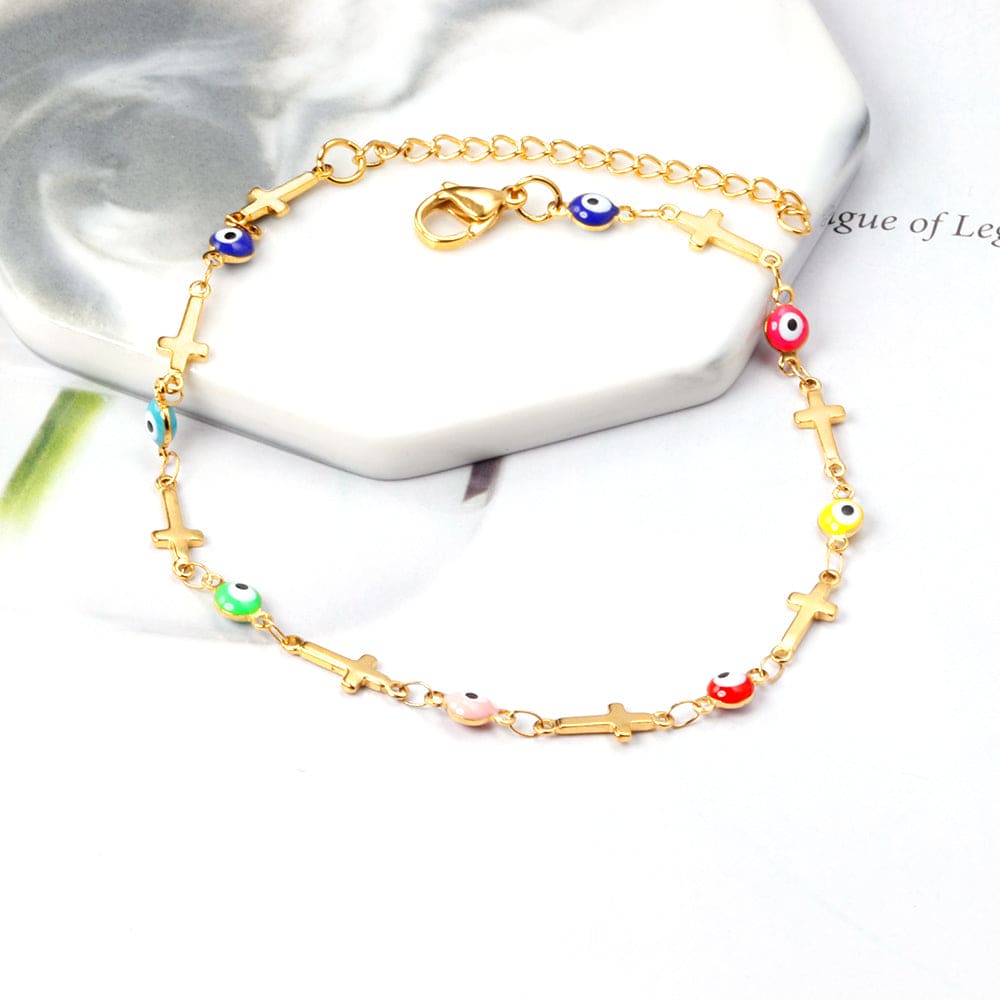 Fun-cross Anklet