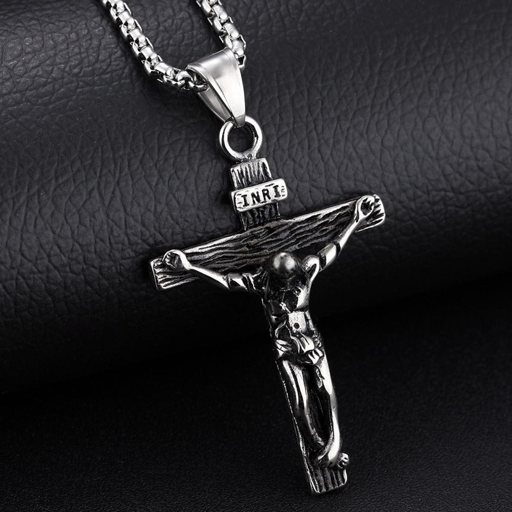 Inri Crucifix Necklace