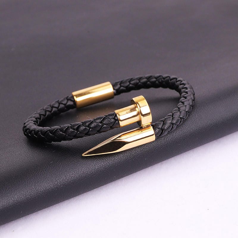 Spear Leather Bracelet