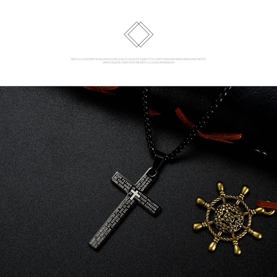 Cross Scripture Necklace