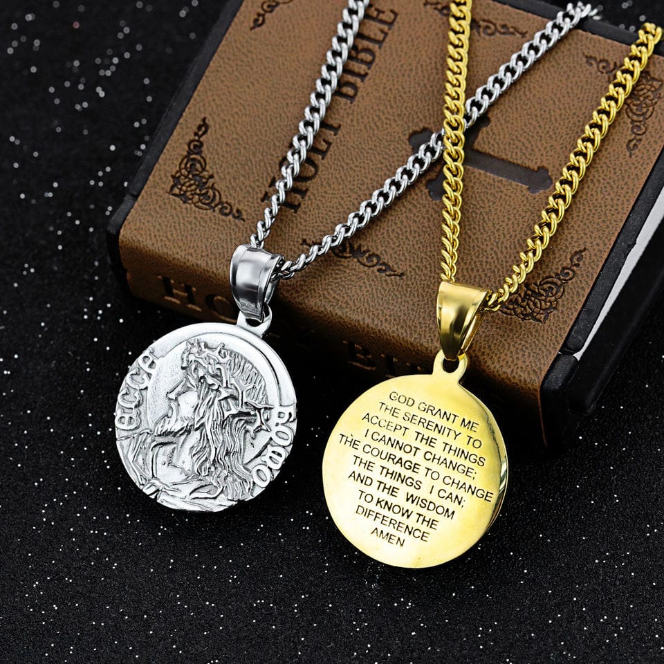 Jesus Scripture Necklace