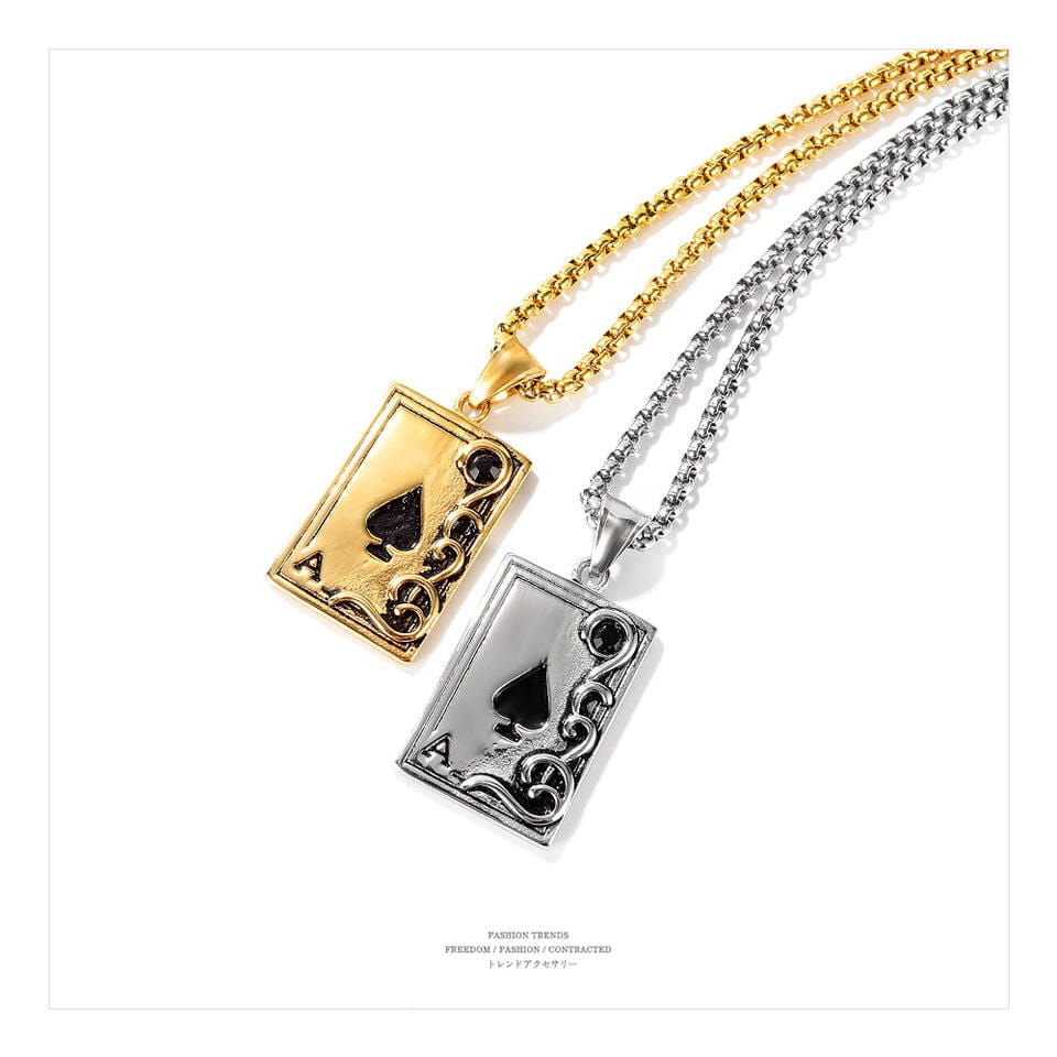 Ace Art Necklace