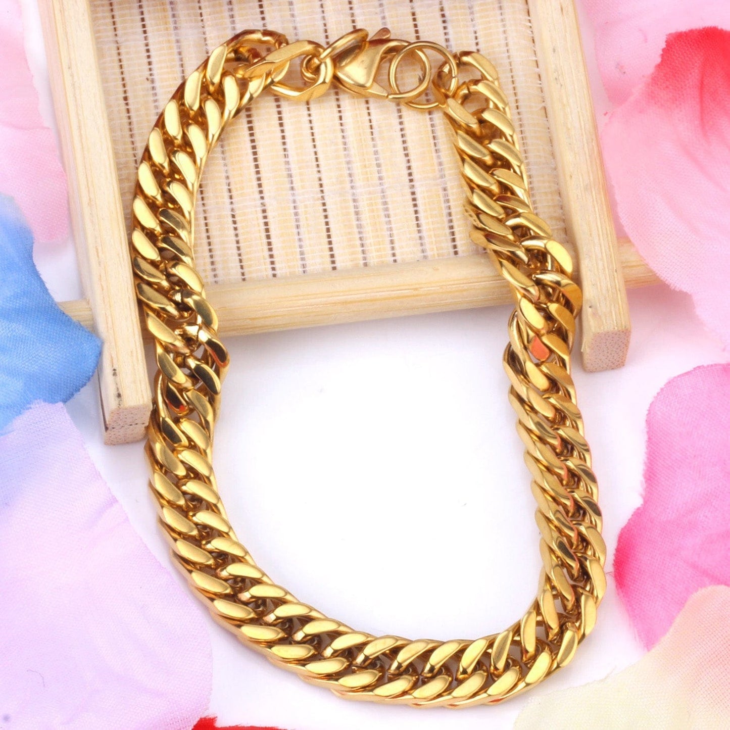 Flat Cuban Bracelet