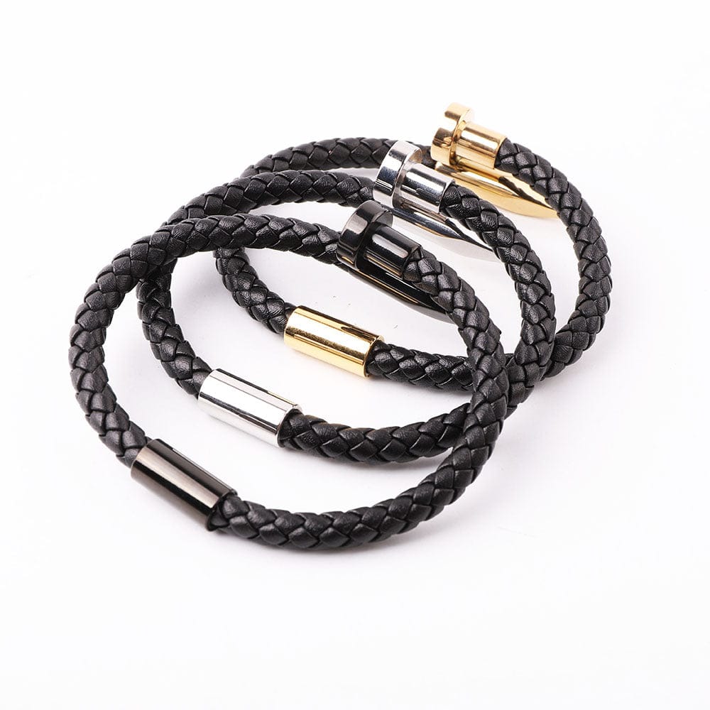 Spear Leather Bracelet