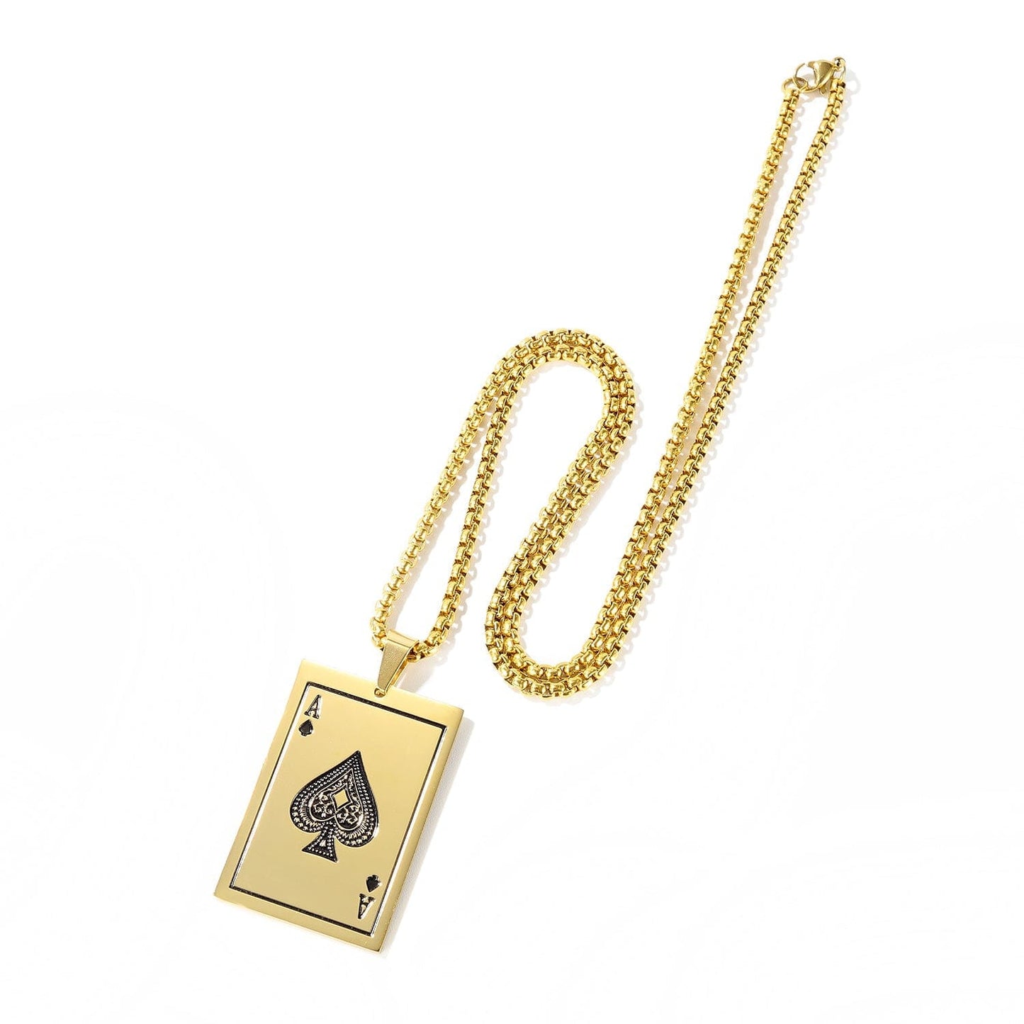 Ace of Spade Card Necklace