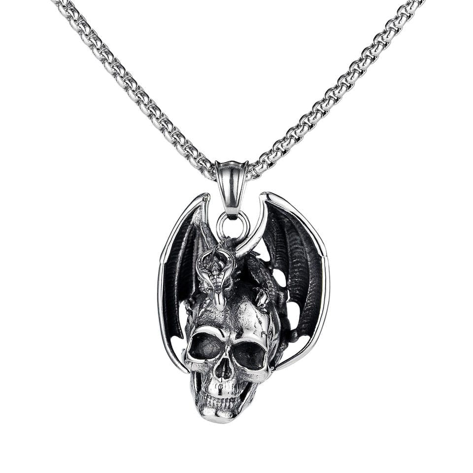 Dragon Skull Necklace