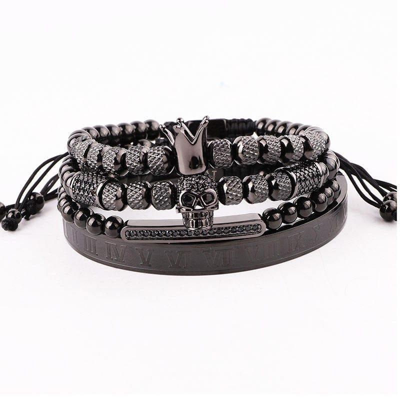 Crowned Hades Bracelet Set