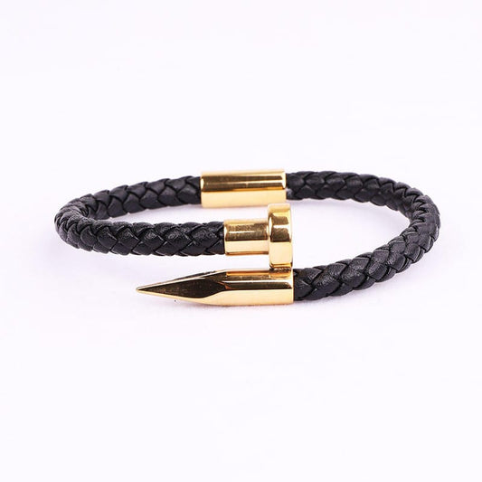 Spear Leather Bracelet