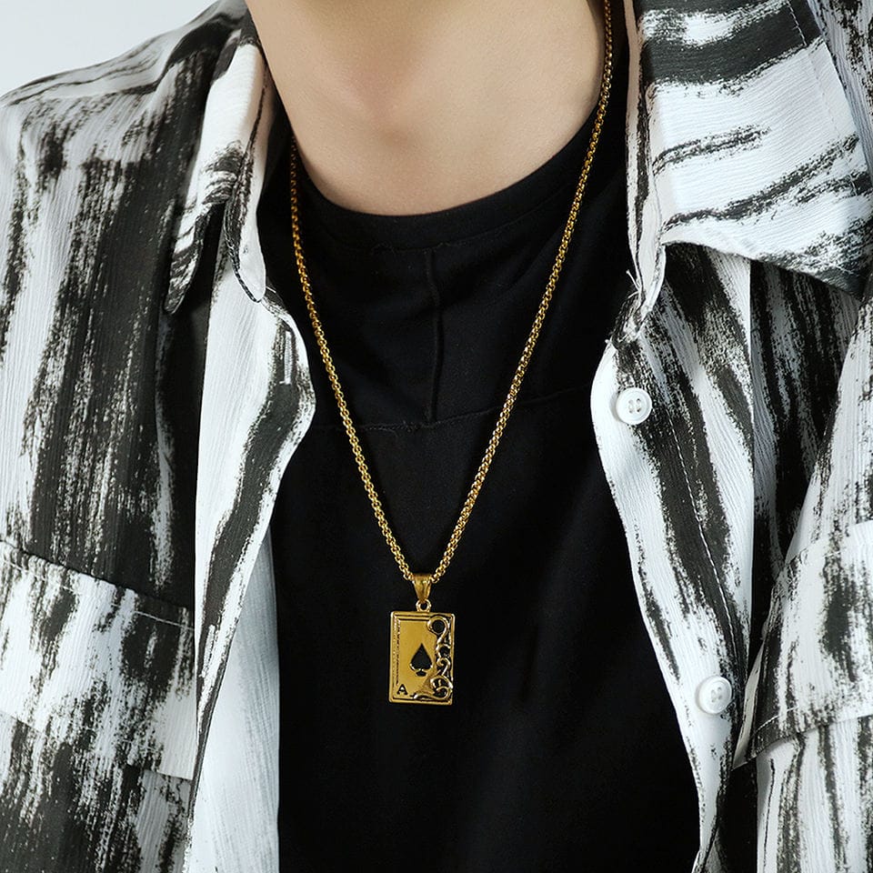 Ace Art Necklace