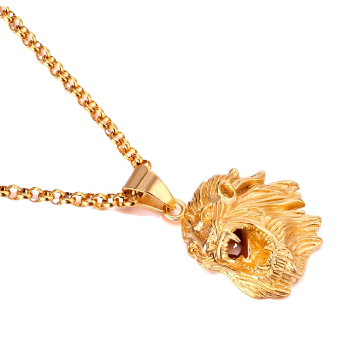 Roaring Lion Necklace