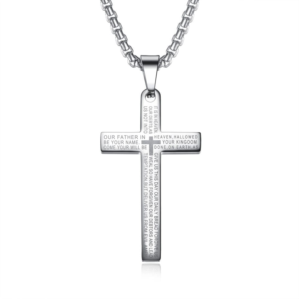 Cross Scripture Necklace