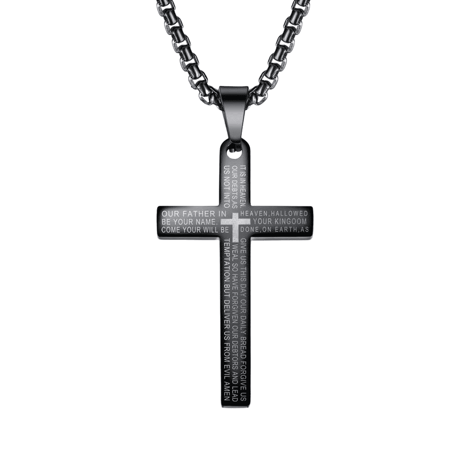 Cross Scripture Necklace