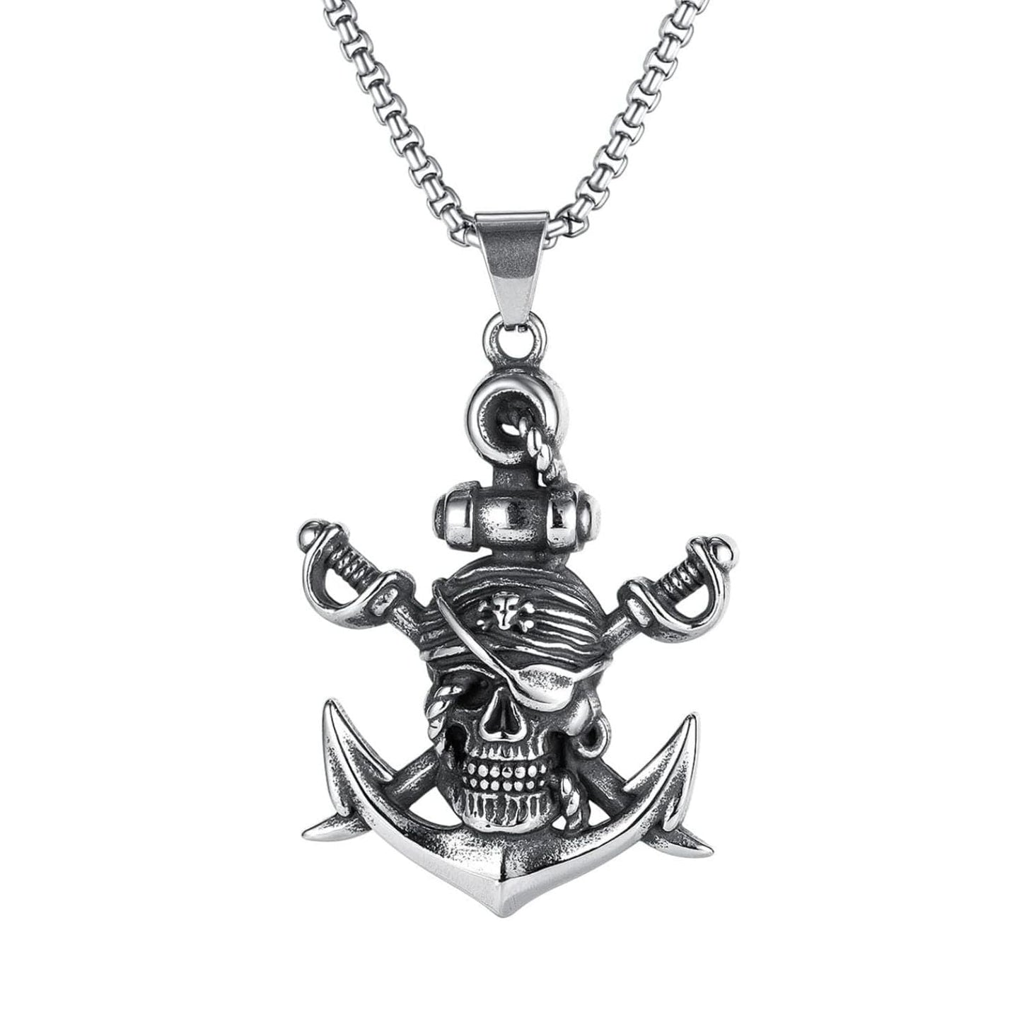 Pirate Skull Necklace