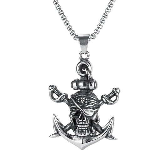 Pirate Skull Necklace