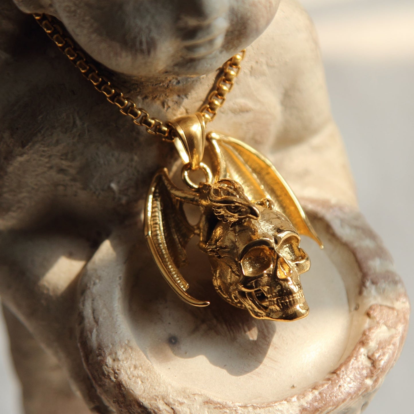 Dragon Skull Necklace